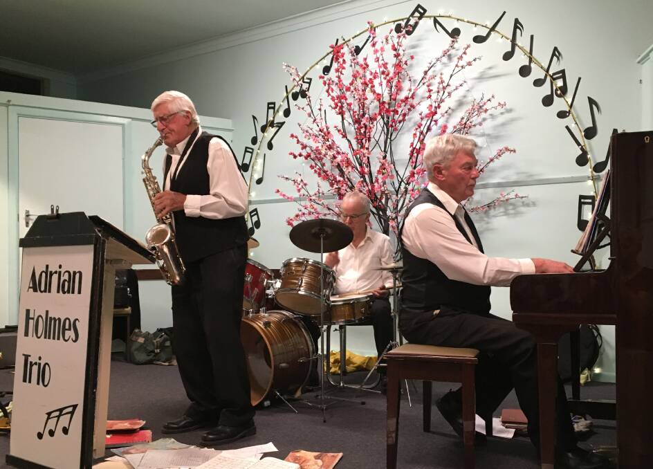 GOOD TUNES: The Adrian Holmes Trio will perform at the dance. Picture: SUPPLIED 