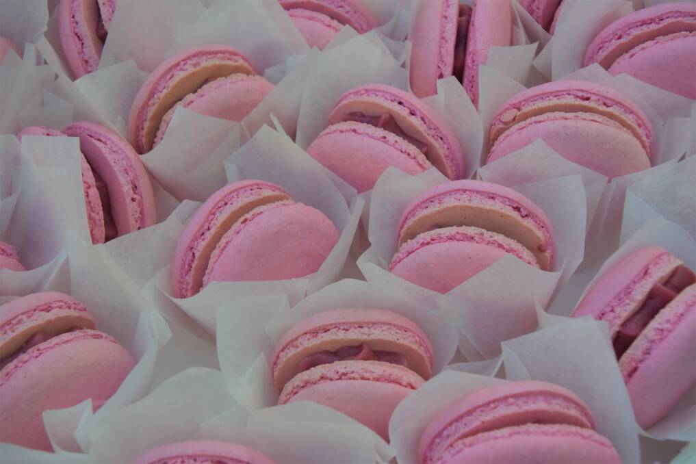 Delicious macarons. Picture: MARK KEARNEY