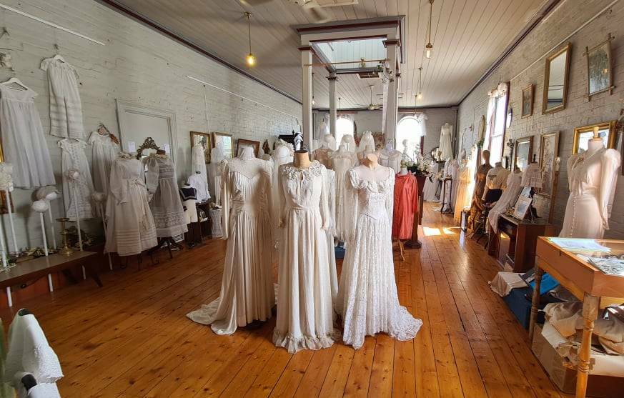  ON DISPLAY: The Heavenly exhibition features garments from the war years and beyond into the 60's and 70's. Picture: ASTRID MICHAEL