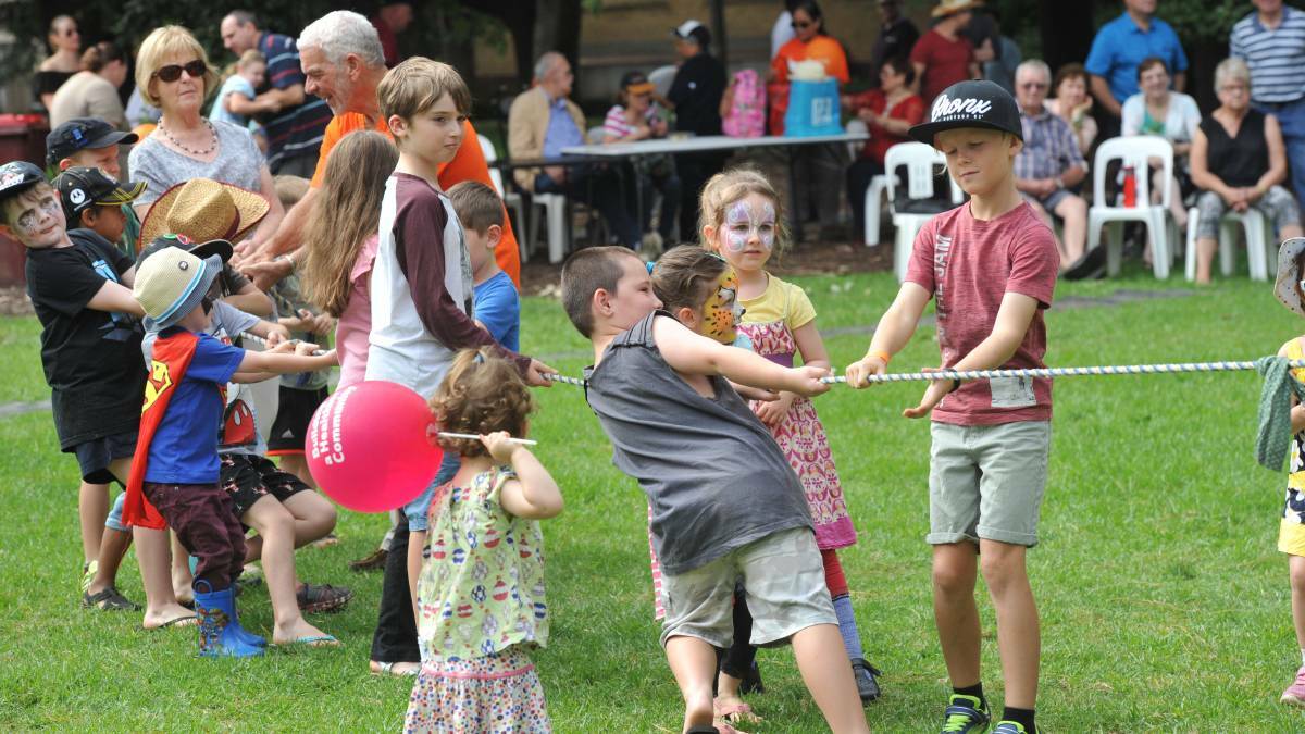 FESTIVAL FUN: Children enjoy festivals in Central Victoria. Picture: NONI HYETT.
