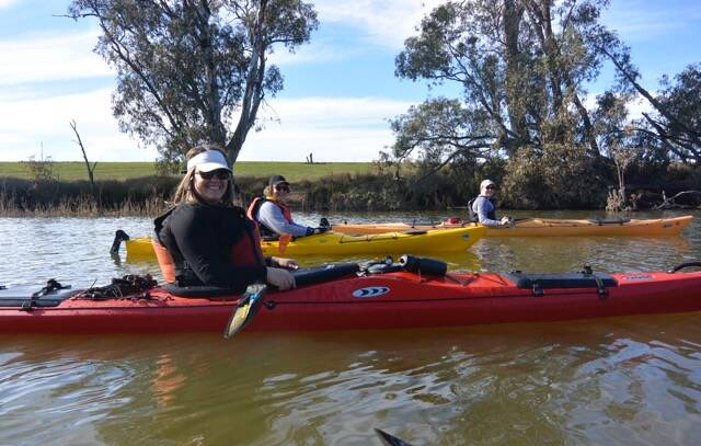 CANOE FUN: Loddon River trip, regular community river paddles. Picture: SUPPLIED.