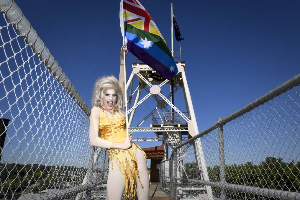 CELEBRATE: Deborah Triangle will lead the celebrations of the Bendigo Pride Festival 2021. Picture: NONI HYETT 