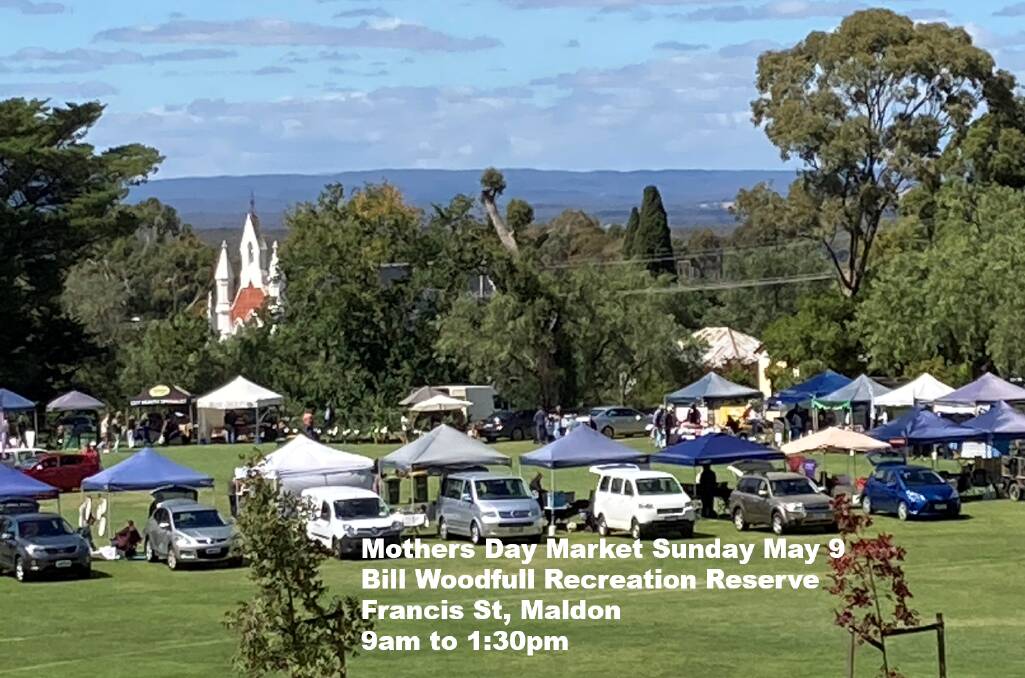 MARKET READY: Maldon Market is ready for another community event. Picture: SUPPLIED