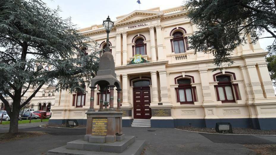 CENTRAL GOLDFIELDS SHIRE: Maryborough Town Hall. Picture: NONI HYETT