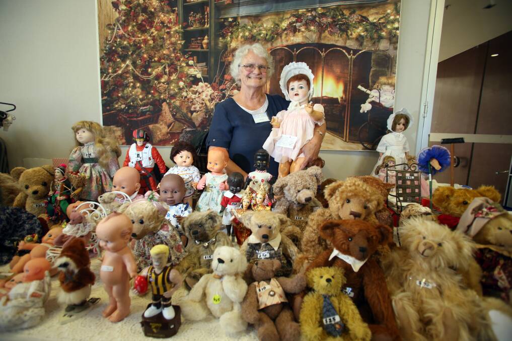 COLLECTION: A stallholder at a Doll and Teddy Show. Picture: GLENN DANIELS.