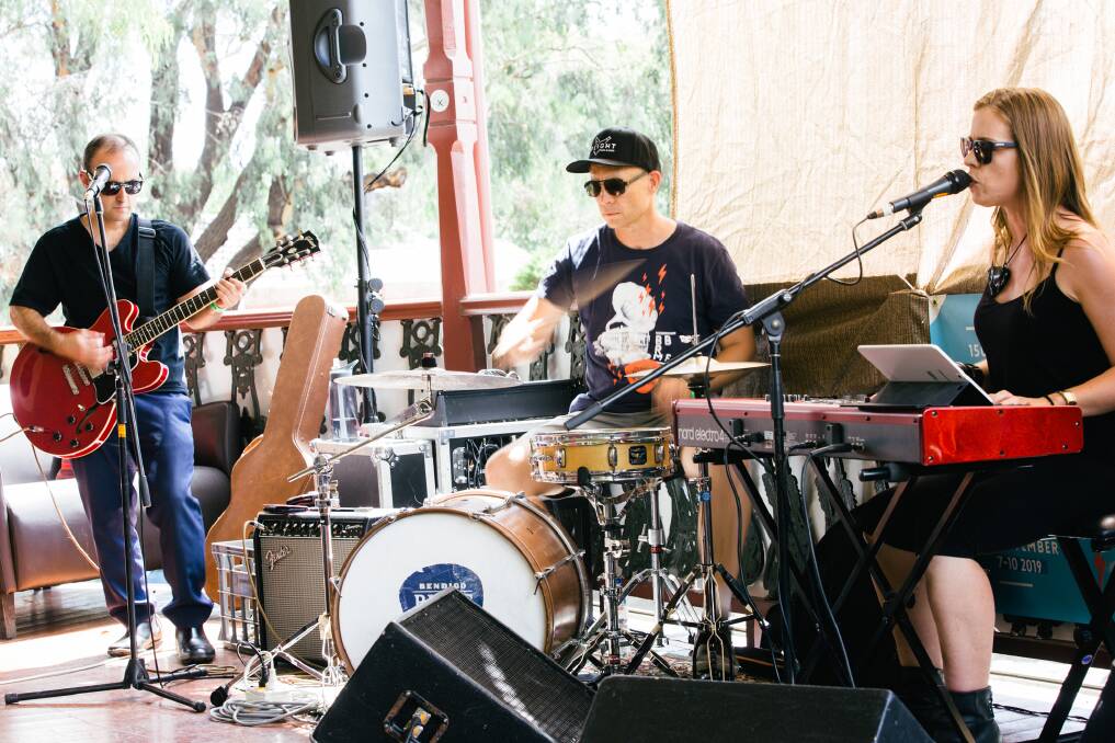 ENTERTAINING: The Erica Hawkey Band will perform in the Garden for the Future. Picture: SUPPLIED