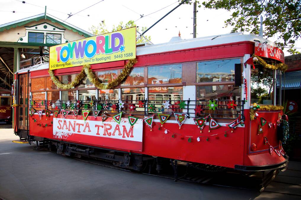 Picture: SUPPLIED. Click image for full story about Santa Tram.  