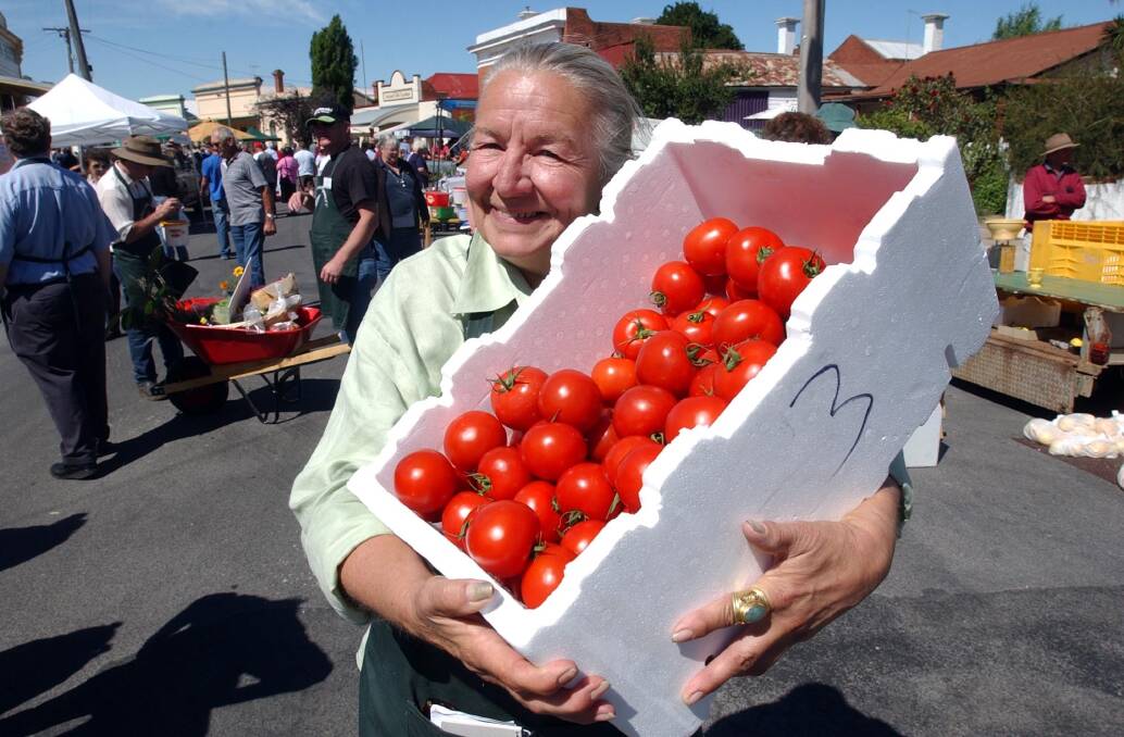 Market goodies: Fresh produce will be on sale at the Maryborough farmers' market. 