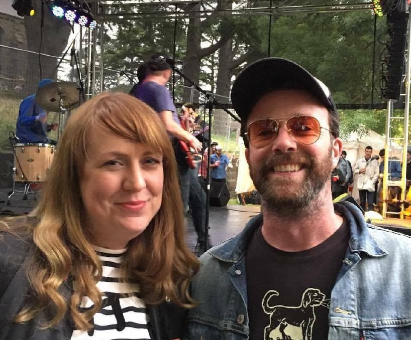 Kyneton Music Festival directors Jess Grant and Rob Jones. Picture: SUPPLIED
