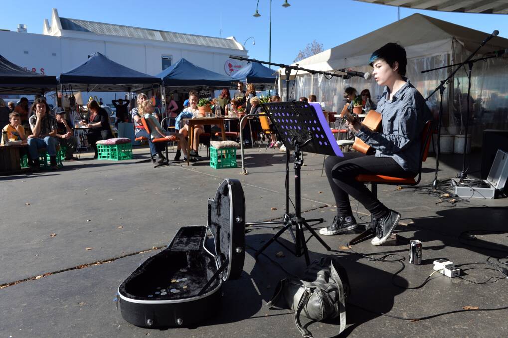 SONGWRITER: Trove Market, May 17, 2015. Picture: BRENDAN McCARTHY.