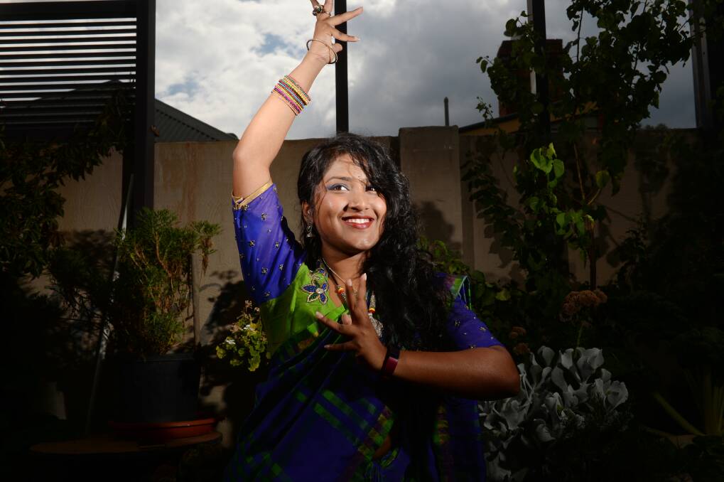 FESTIVAL: Shreya Tumu will be among the performers at Kultur-All Makaan, a portable gathering space at the Castlemaine State Festival. Picture: DARREN HOWE