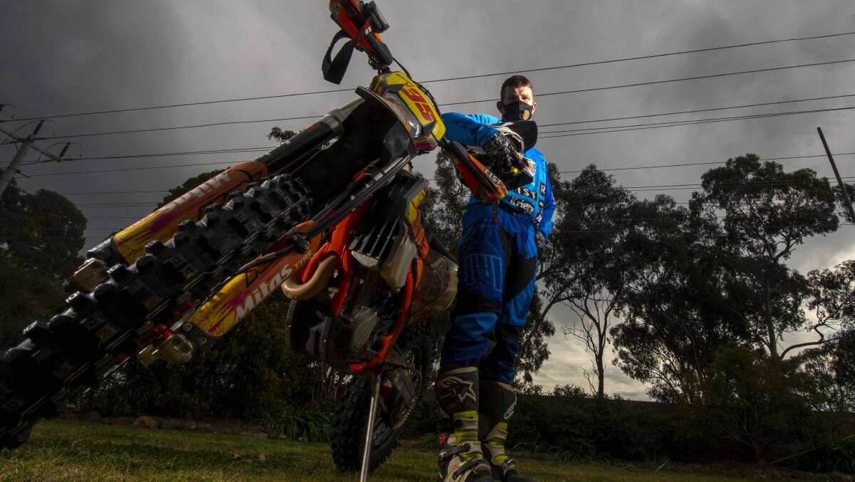 TOUGH STAGE: Michael Burgess finished the longest stage of the Dakar which was marred by Indian rider CS Santosh crashing out.