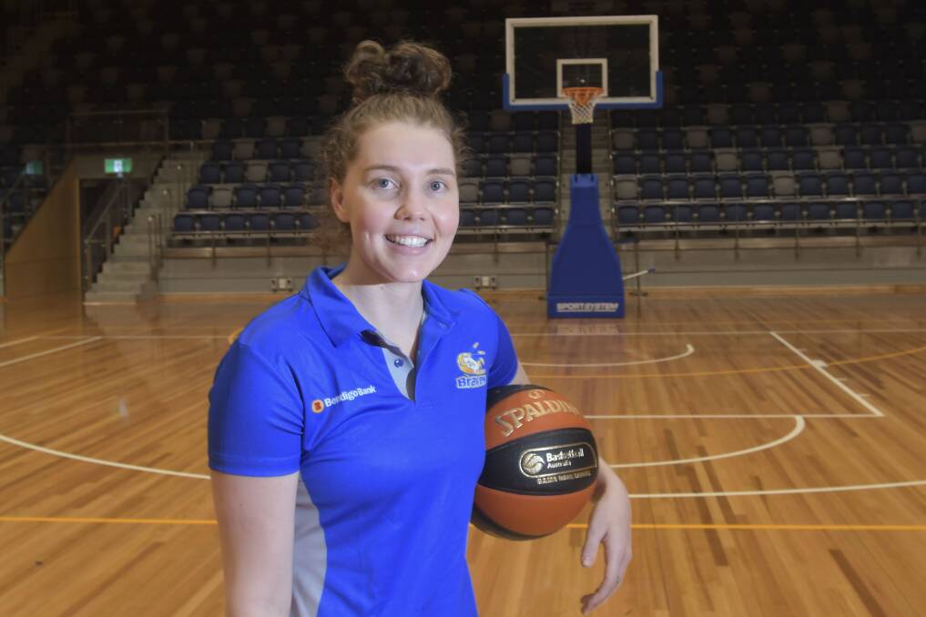 HOUSE OF PAYNE: Nadeen Payne has signed for a second season with the SEABL championship winning Bendigo Braves. Payne is in top form after a season with the WNBL Bendigo Spirit. Picture: NONI HYETT