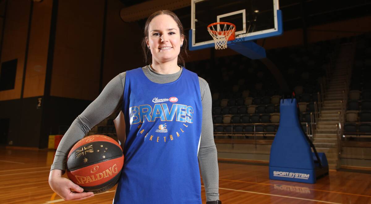 TEAM SPORT: Despite being named as the 2019 NBL1 Women's MVP, Kelly Wilson said it wasn't possible without the help of her team. Picture: GLENN DANIELS