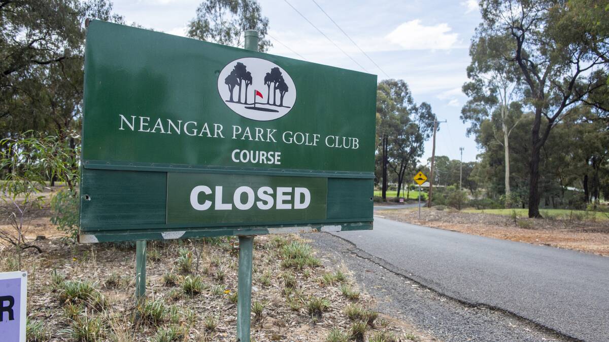 NO PLAY: Golf courses across Victoria have closed their gates after eleventh hour guidelines were put in place on Friday night by Golf Australia, with the overall aim to help reduce the spread of coronavirus. Picture: DARREN HOWE