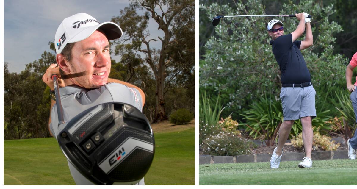 Neangar Park Golf Club products Lucas Herbert and Andrew Martin.