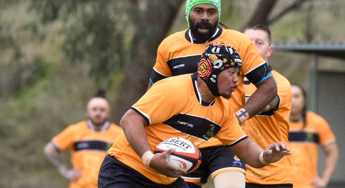 FIGHTING LOSS: Miners fell to the Panthers by four points on Saturday during round four of the Rugby Victoria Premiership Reserves season. (File photo)