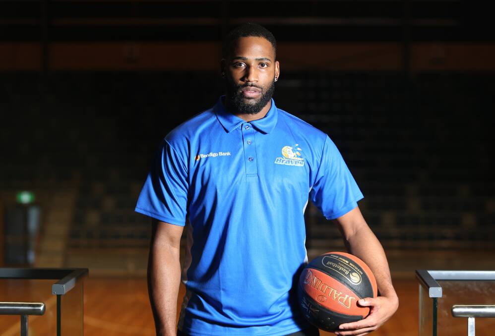 AMERICAN IMPORT: Los Angeles native Deonte Burton is the latest addition to the Bendigo Braves squad for the 2019 NBL1 season. Picture: GLENN DANIELS