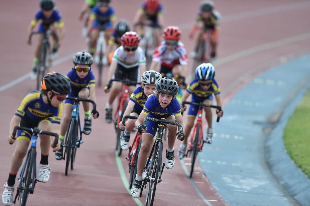 ON TRACK: Bendigo junior cyclists will be in action on Saturday.
