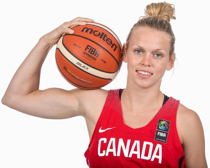 SCOTT: Due to her Team Canada commitments, Scott wasn't planned to join the Spirit until the eve of the WNBL season.