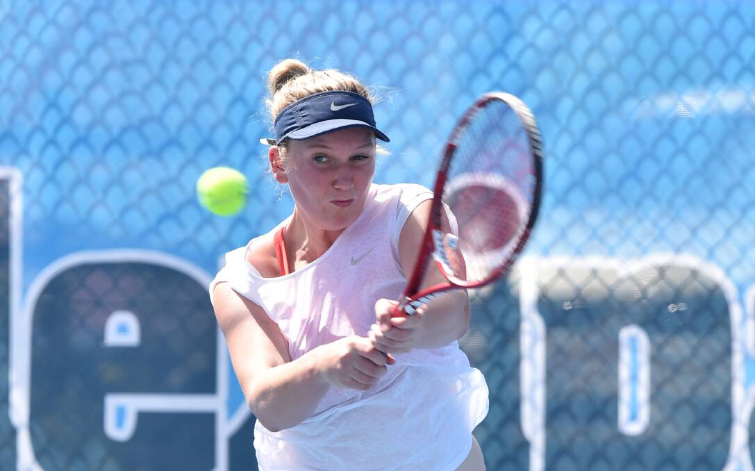 Bendigo tennis player Eliza Long will take to the courts for the 2019 Inter-Regional Country Championships. Picture: GLENN DANIELS