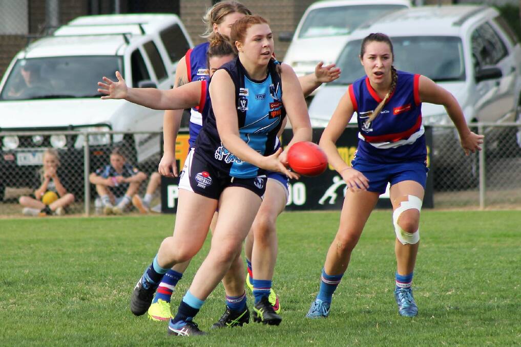 OPENING CLASH: Despite going down to North Bendigo, Eaglehawk showed promising signs during the second half of the round one match. Picture: JOHN CROSS