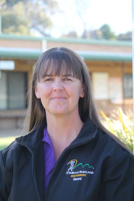 ENGAGE JUNIORS: Kyabram Parkland Golf Club's Naomi Cartwright has been honoured for her contribution and commitment as a volunteer.