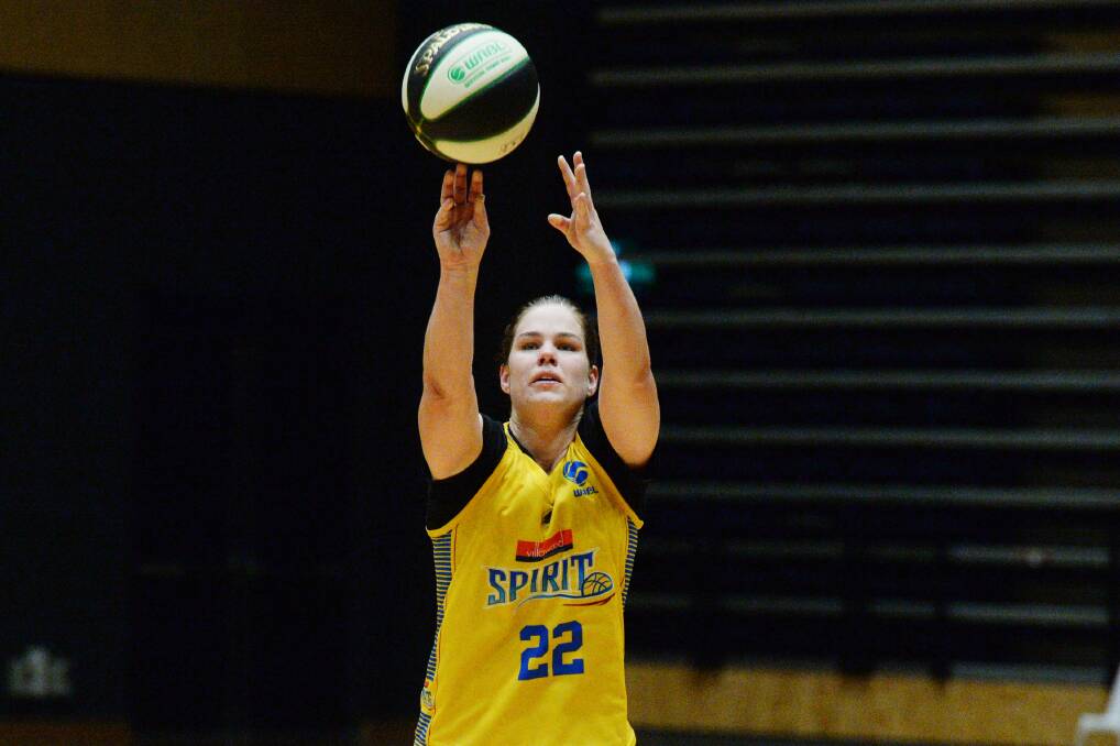 Carly Boag was keen to pursue a career off the court in 2021, but when the call came through from Tracy York with an offer to play for the Spirit - Boag jumped at the opportunity. Picture: DARREN HOWE