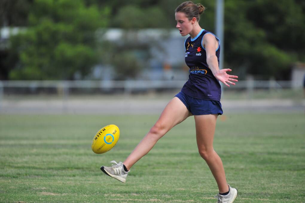 SENIOR ROLE: Bendigo Pioneers' Annabel Strahan has been announced as one of the team's co-captains. Picture: ADAM BOURKE