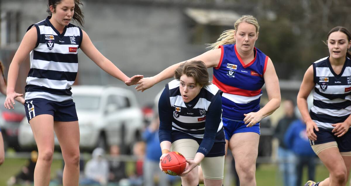 STORMY VICTORY: The Strathfieldsaye Storm eliminated the North Bendigo Bulldogs during the semi-finals. Kangaroo Flat and the Storm will go head-to-head on Sunday for a spot in the grand final against Golden Square. Picture: GLENN DANIELS
