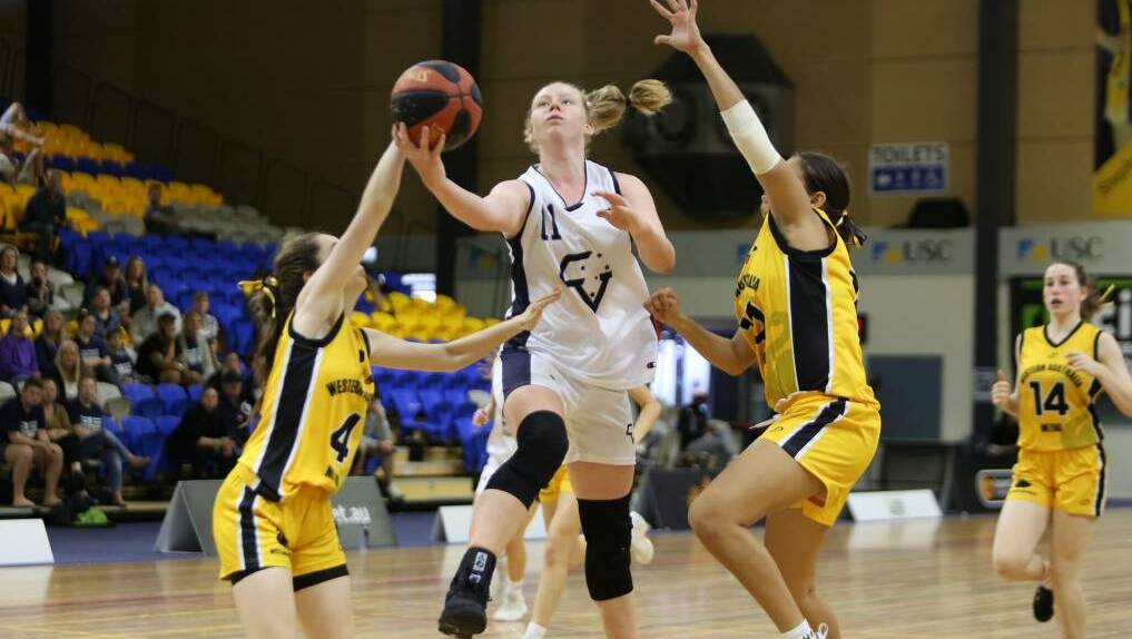 Piper Dunlop has represented the Country Victoria girls team. Picture: BASKETBALL VICTORIA
