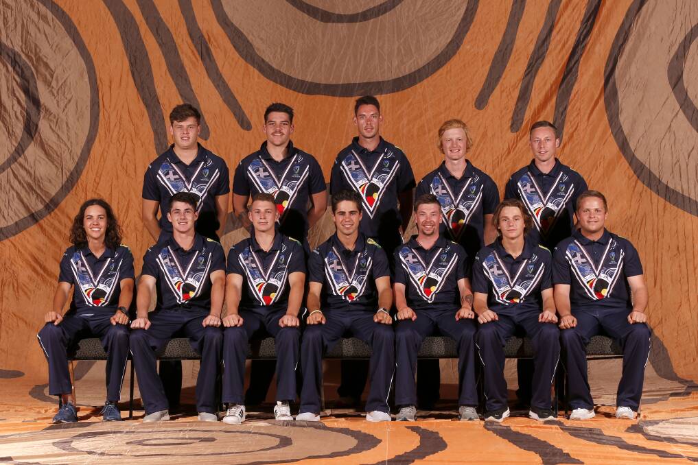 STATE REPRESENTATIVES: Rhys Smith was one of a number of indigenous Victorians who represented the state at the National Indigenous Cricket Championships in the Northern Territory. Picture: CRICKET VICTORIA
