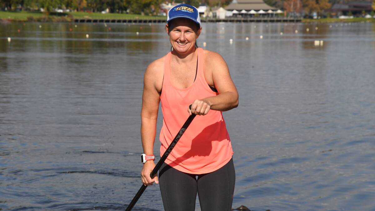 Lola Makar paddles into a new challenge