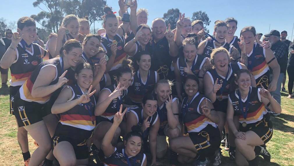 BENDIGO'S BACK: Inaugural CVFLW 2018 premiers the Bendigo Thunder are returning to the competition for the 2021 season that's scheduled to commence on Sunday April 11.