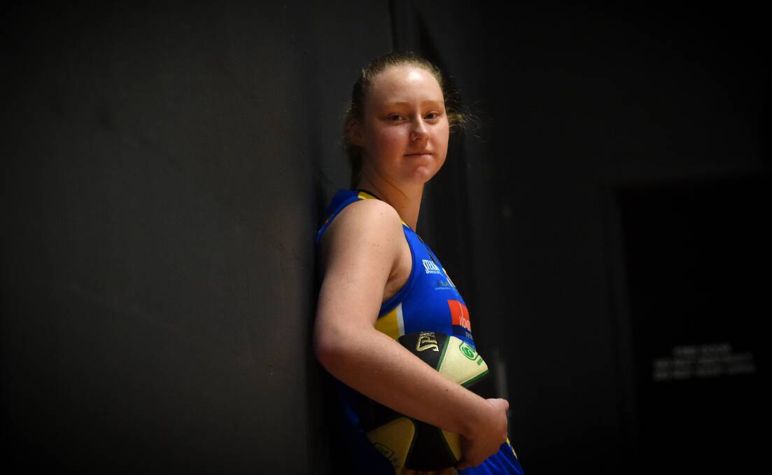 BRIGHT FUTURE: Bendigo's Piper Dunlop is showing the league her top ability during her debut WNBL season. Picture: DARREN HOWE