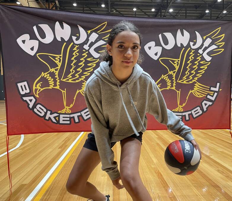 BUNJILS STAR: Michelle Vanzuyden,14, has been chosen to represent Victoria at the 2022 National Indigenous Basketball Tournament.