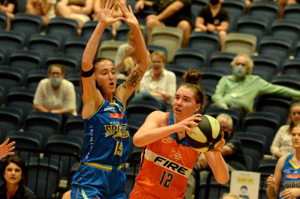 LEADER: Anneli Maley topped the league in both scoring and rebounding.