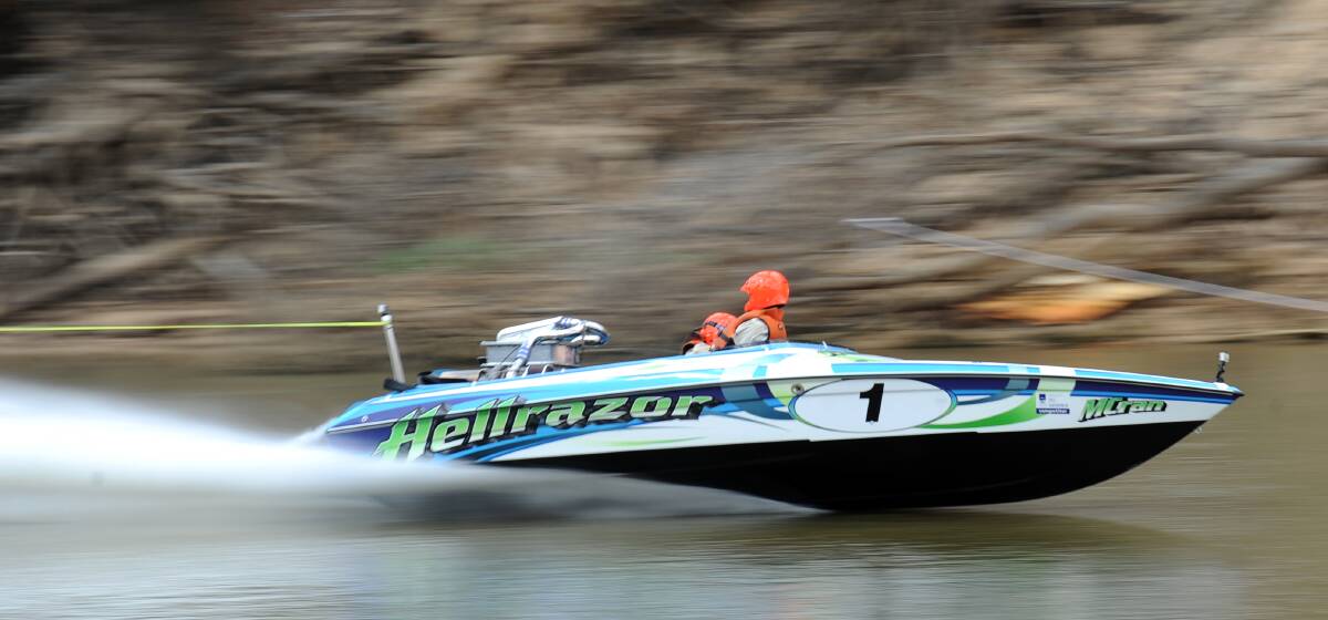 TOP SPEED: Southern 80 2012 winner Hellrazor. Picture: JULIE HOUGH