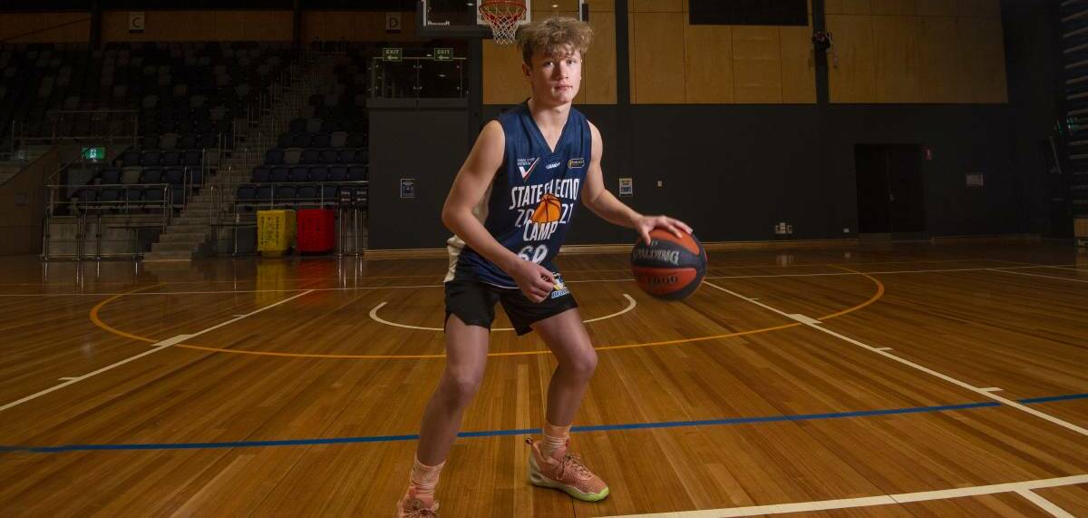 GOLDEN OPPORTUNITY: Bendigo rising star Will Petersen is among the juniors chosen to attend the Gold Nugget Camp. Picture: DARREN HOWE