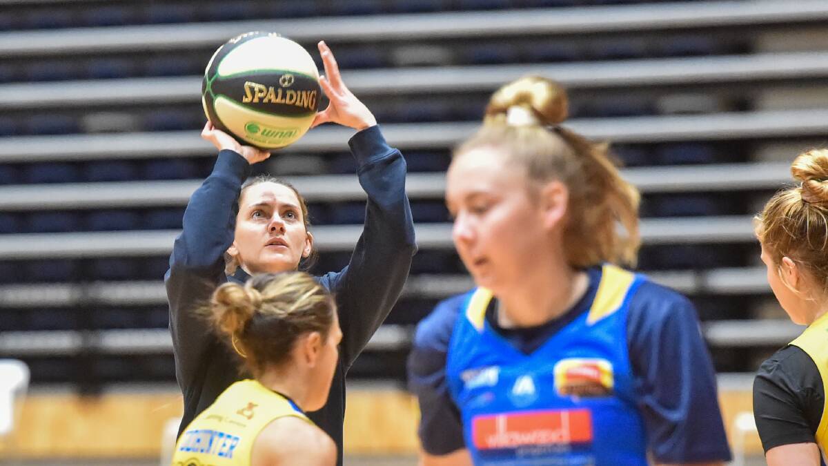 ON TARGET: The Villawood Bendigo Spirit are eager and ready to hit the court for the 2020 WNBL season.
