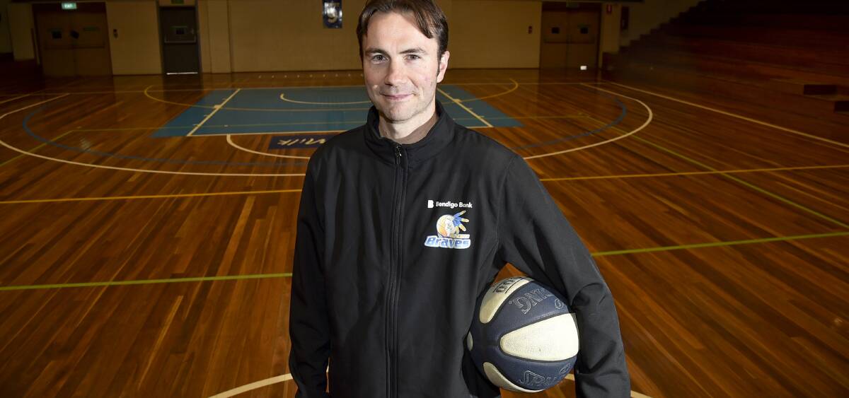 NEW PAGE: After a mixed weekend on the road in Tasmania, Braves men's coach Stephen Black believes the team has learned some valuable lessons to help them succeed during the rest of the season. Picture: NONI HYETT