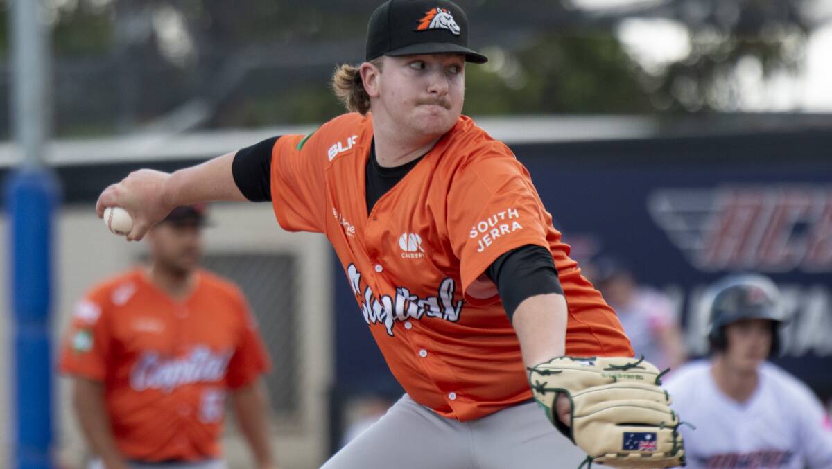 Billy Parsons.Picture: SMP Images/Australian Baseball League