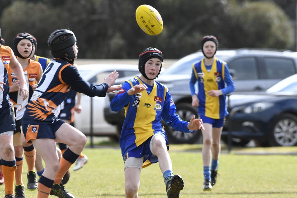 MATCH-WINNER: Golden Square defeated Maiden Gully YCW by 24 points in the under-12 A division. Picture: NONI HYETT