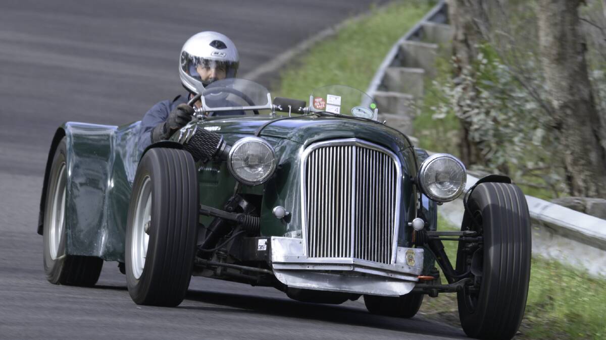 HISTORIC HILL CLIMB: A variety of classic and vintage vehicle engines will be put to the test on the weekend as drivers endeavor to be the fastest up the mountain. Picture: COLIN ROSEWARNE PHOTOGRAPHY 