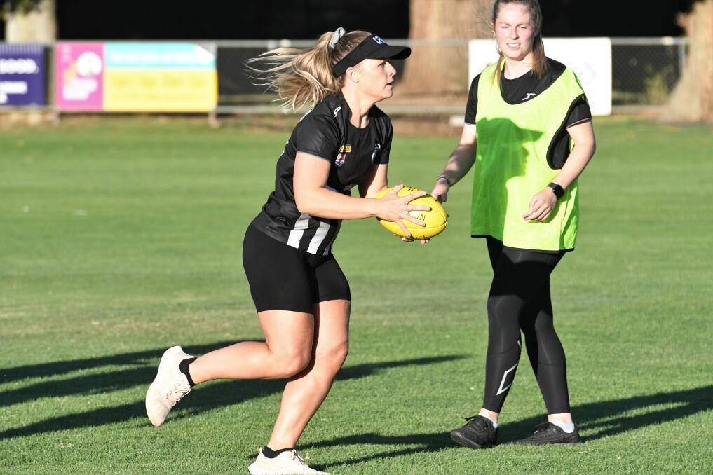 TOP RECRUITS: Castlemaine's Meg Ginnivan is among the players who will be in action for the Magpies in their debut season in the CVFL Women's. Picture: ADAM BOURKE