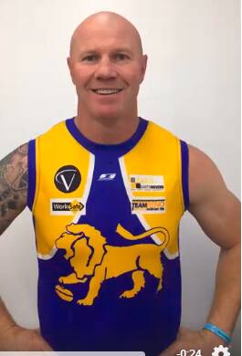 MCDFNL DEBUT: Former AFL player Barry Hall will make his debut in the MCDFNL with the Harcourt Lions when the team takes on Navarre in round ten.