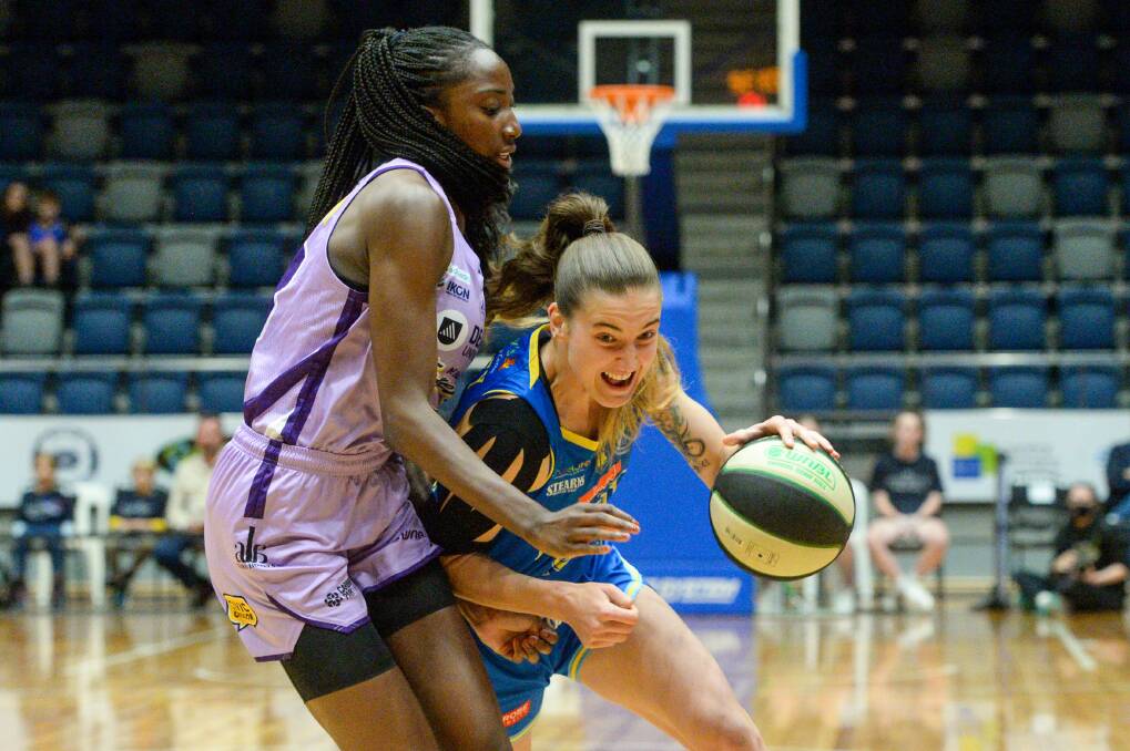 ALL-STAR: Anneli Maley has been named on the WNBL's All-Star Five first team after an incredible debut season with the Bendigo Spirit. Pictures: DARREN HOWE