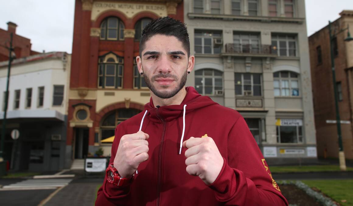 RING READY: Michael Zerafa is "physically and mentally" ready for his fight against former world champion Jeff Horn at the Battle of Bendigo on August 31. Picture: GLENN DANIELS