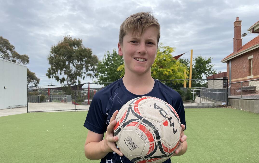NEXT STEP: George Pitson will use the Victorian state squad experience as an avenue to continue developing his skills as a player. He heads to New South Wales next week for the tournament. Picture: ANTHONY PINDA