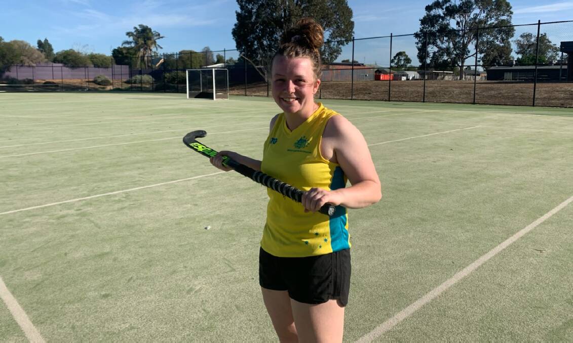 GREEN AND GOLD: The trip to Borneo with the Australian Country Under-21 Women's team will be Jorgie Wright's first time representing the country on an international level.